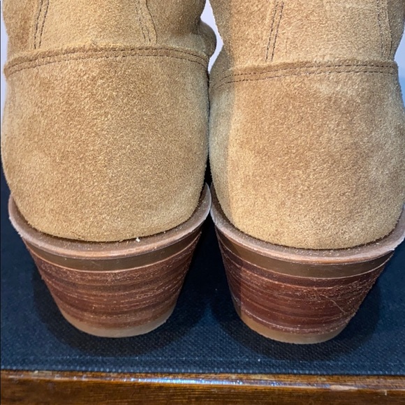 Unisex Camel Suede Mid Calf - Picture 7 of 9